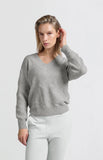 Textured V-Neck Sweater