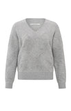 Textured V-Neck Sweater