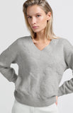 Textured V-Neck Sweater