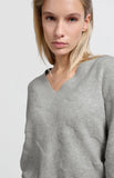 Textured V-Neck Sweater