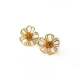 Marigold Flower Studs