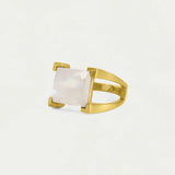 Moonstone Mini Plaza Ring