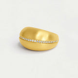 Petit Pave Statement Ring