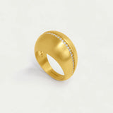 Petit Pave Statement Ring