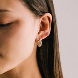 Perla Hoop Earrings