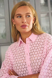 Loren Lace Collar Shirt