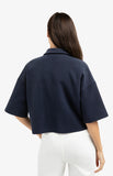 Half Zip Polo Top