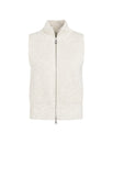 Ribbed Knit Sleeveless Vest