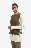 Belt Detailed Vest