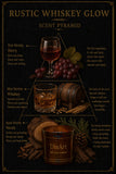 Rustic Whisky Glow Candles