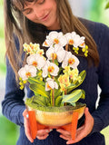 Serenity Orchid Paper Bouquet