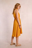 Front Pleated Dress