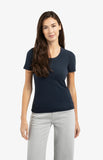Round Neck Fitted Shirt