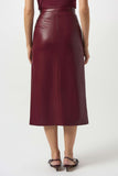 Leatherette Long Skirt
