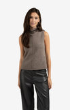 Fine Cable knit Tank Sweater