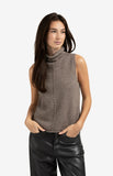 Fine Cable knit Tank Sweater