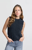 Soft Round Neck Sweater Vest