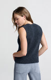 Soft Round Neck Sweater Vest