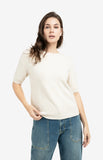 Raglan Short Sleeves Sweater