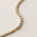 Tennis Pearl Necklace