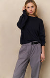 Woven Wide Leg Trousers