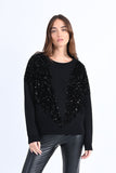 Sequined Detail Pullover