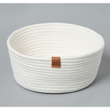 Cotton Rope Round Basket