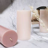 Unscented Pillar Candle Large