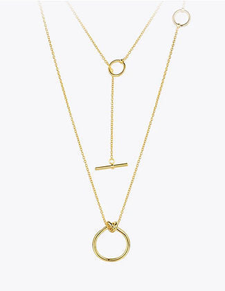 Circle Knot Chain Necklace