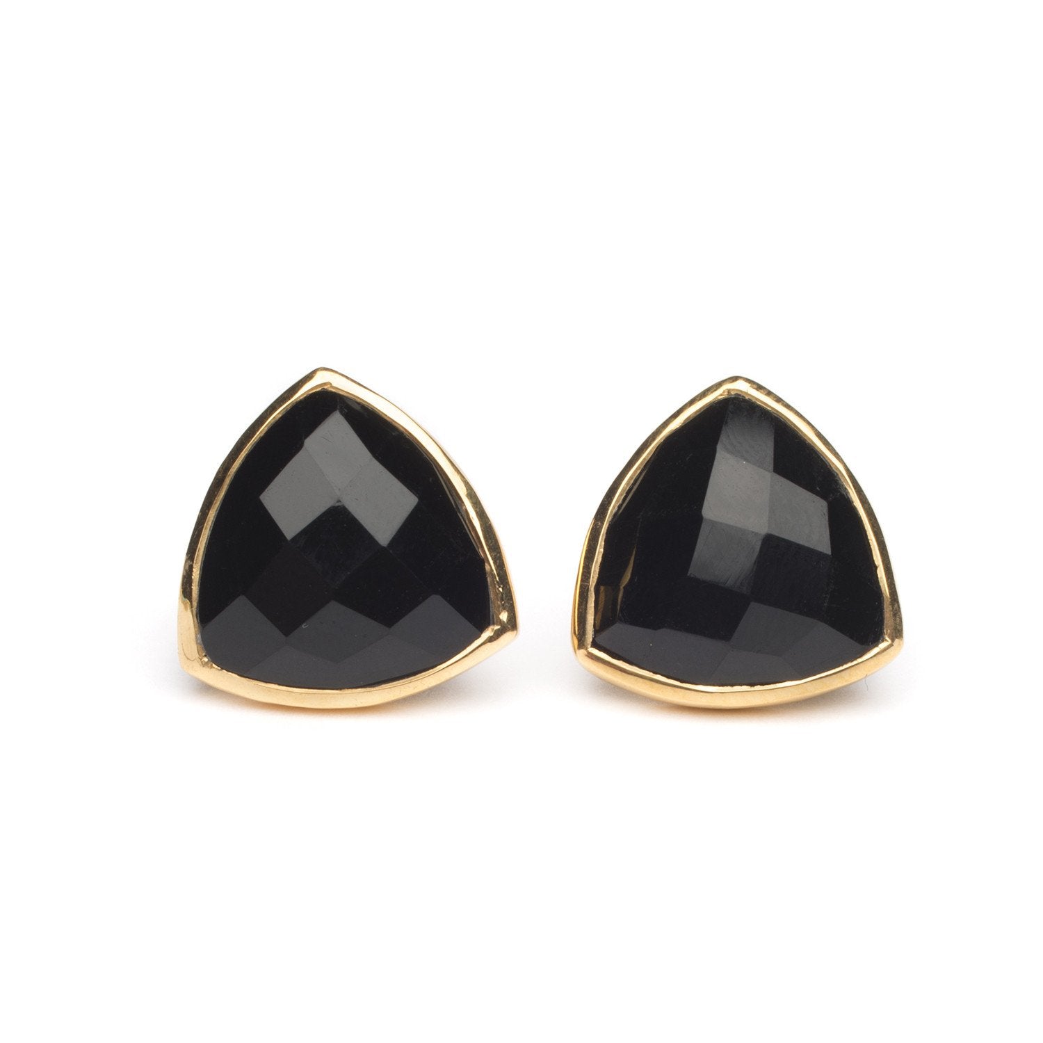 Georgia Earrings in Black Onyx