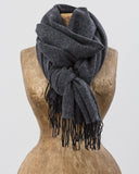 Sandymount Scarf in Black and Grey