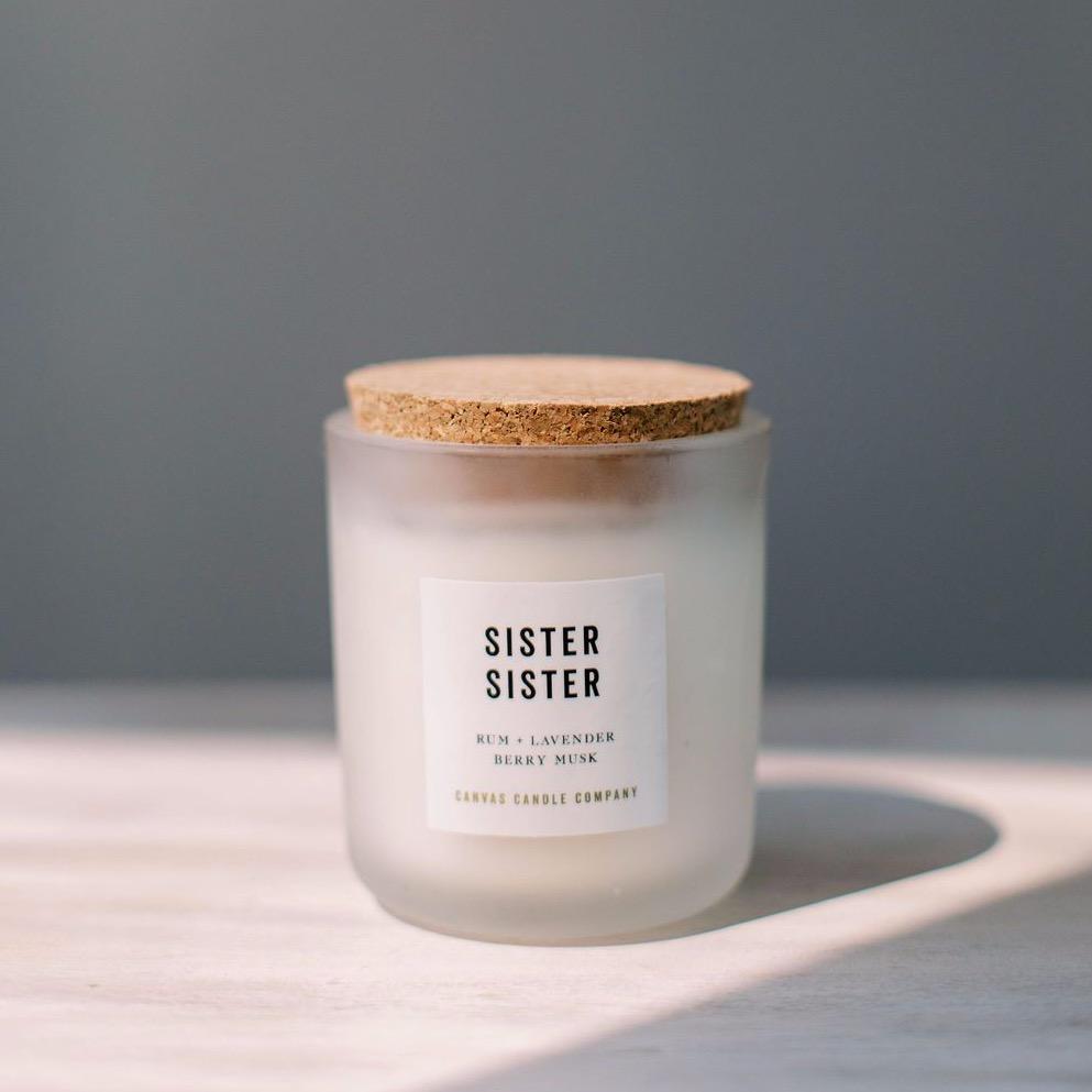 Sister Sister Candle