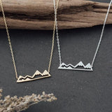 Olympic Mountain Necklace