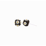 8 mm Daisy Sparkle Ball Stud