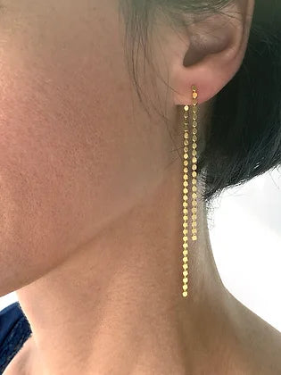 Dot Chain Earrings