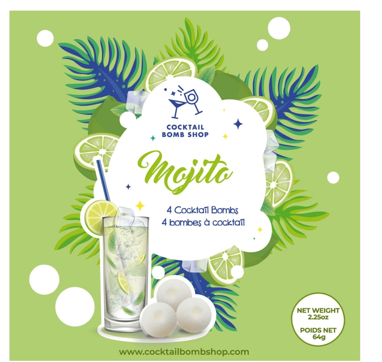 Mojito Cocktail Bomb (Pack of 6)