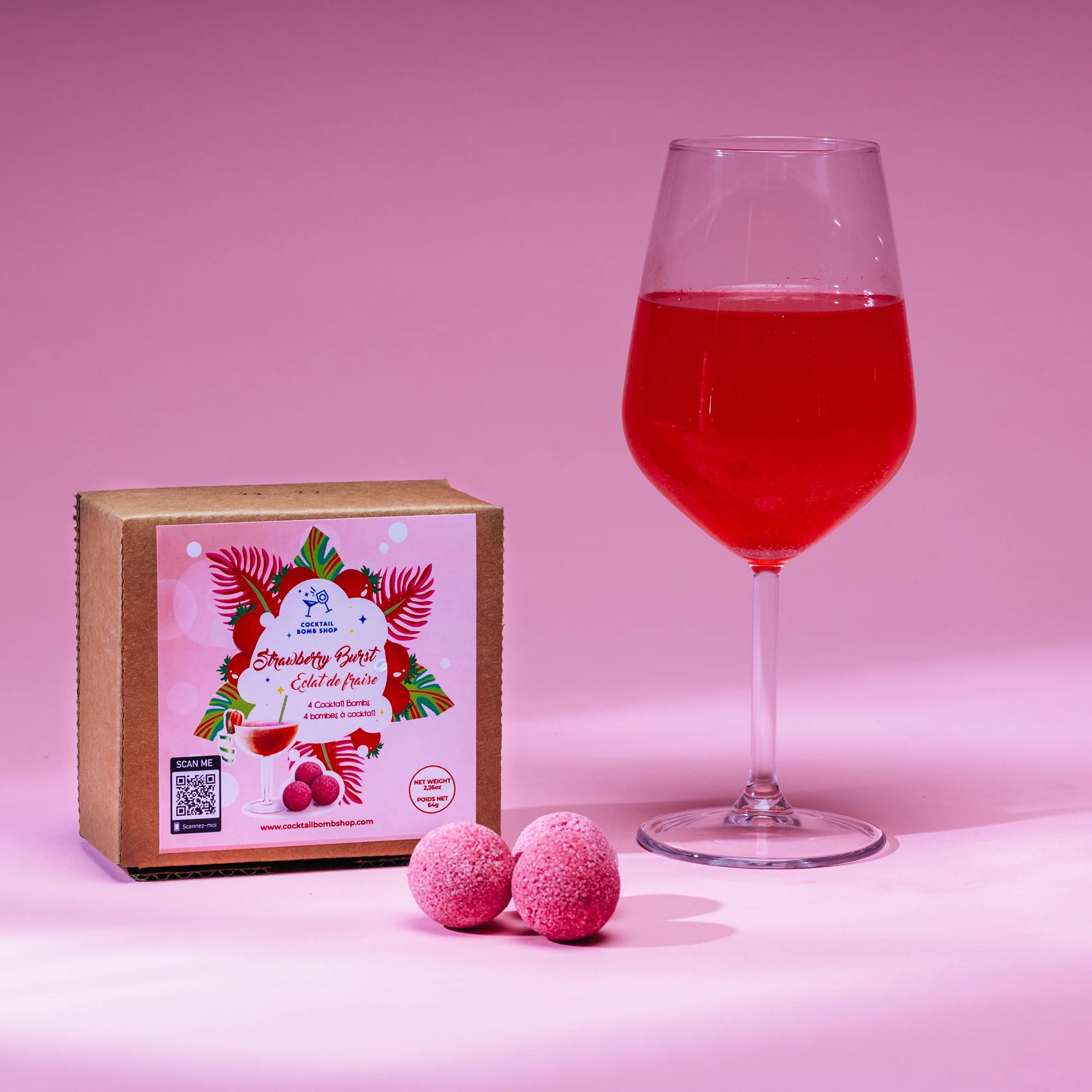 Strawberry Burst Cocktail Bomb Pack